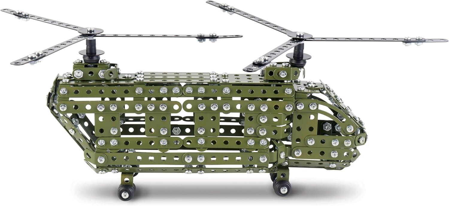 Chinook Helicopter Metal Construction Kit