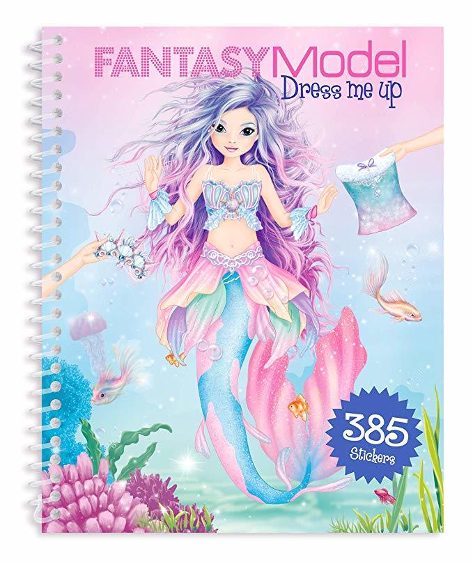 TOPModel Fantasy Model Dress Me Up Sticker Book