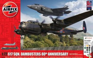 Dambusters 80th Anniversary 617 Sqn. - F-35B and Avro Lancaster 1:72 Gift Set