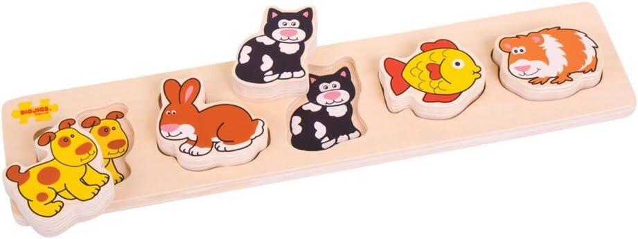 Chunky Lift and Match Pets Puzzle