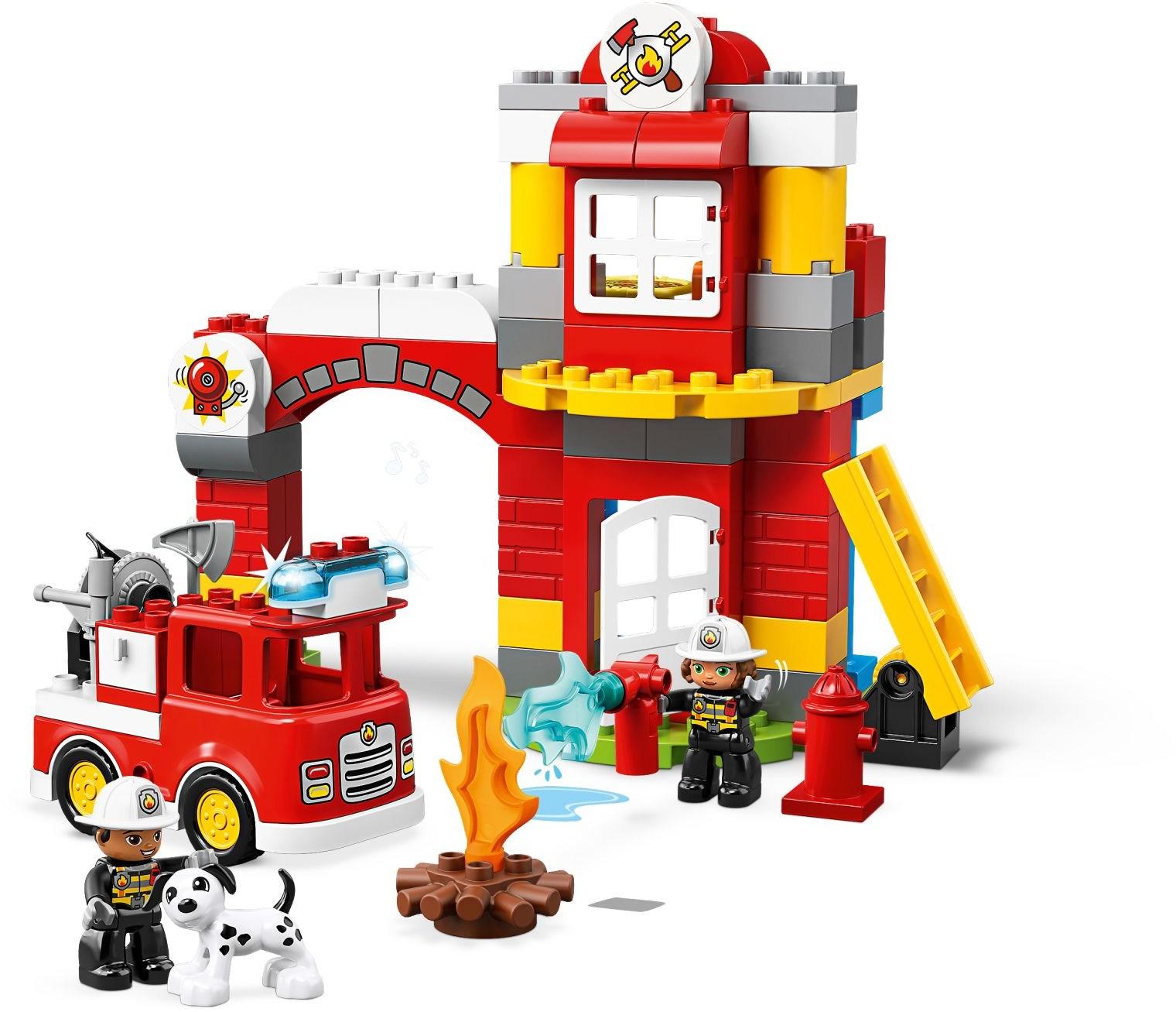 Lego duplo town fire station sale