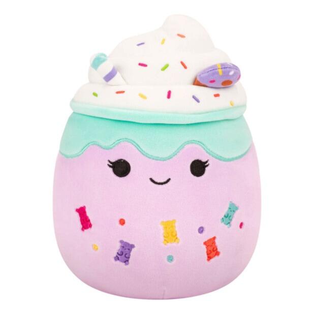 7.5"  Squishmallow - Edwina the gummy bear milkshake