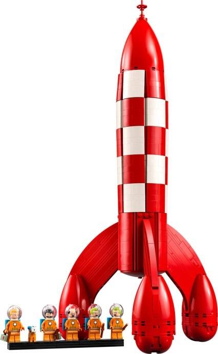 TinTin Moon Rocket