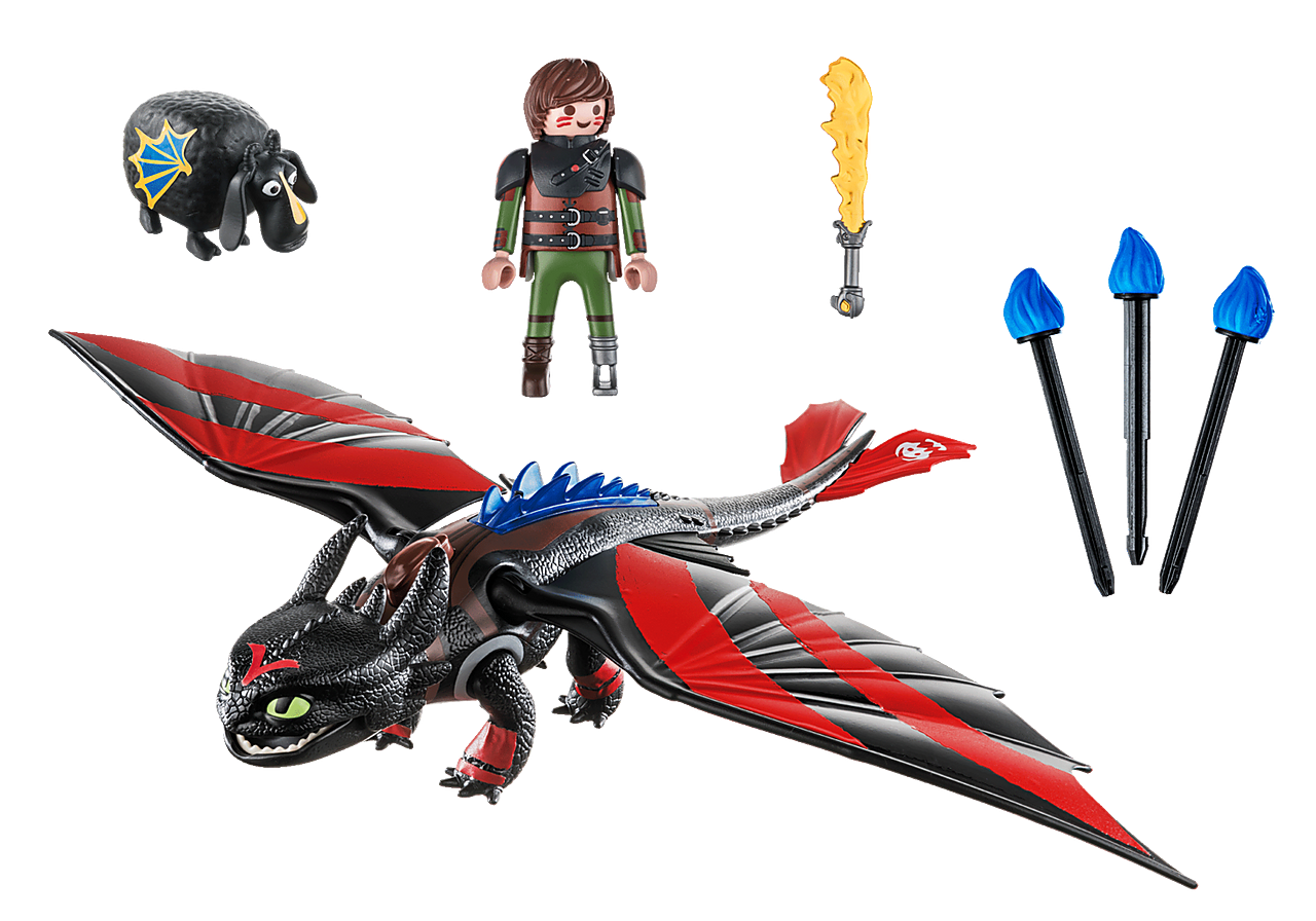 Dragon Racing: Hiccup and Toothless