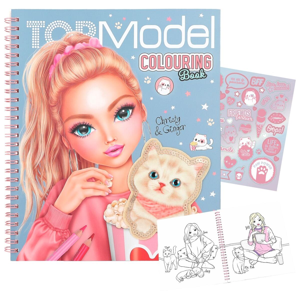 Top Model colouring book Cutie Star