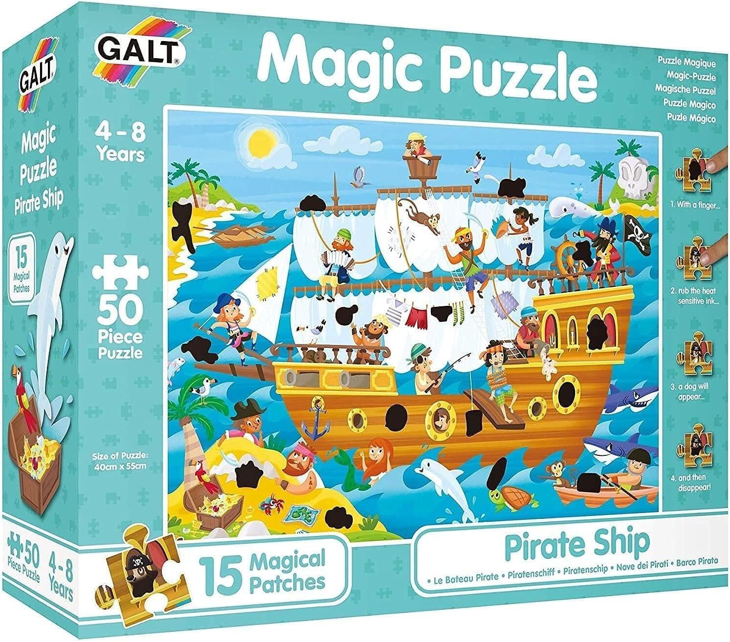 Pirate Ship Magic Puzzle