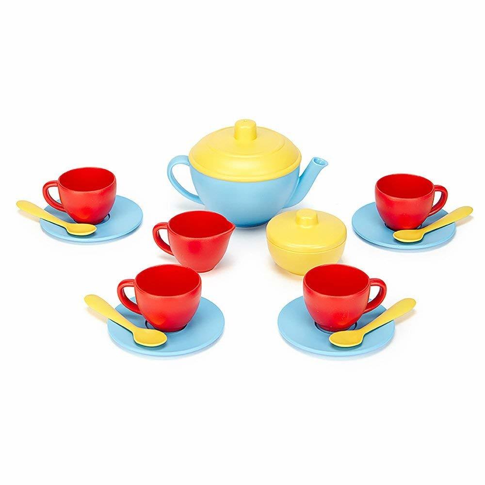 Green Toy Tea Set