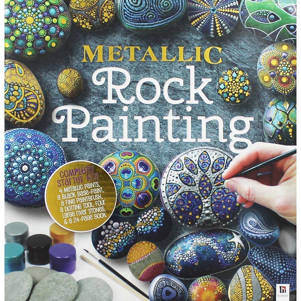 Metallic Rock Painting