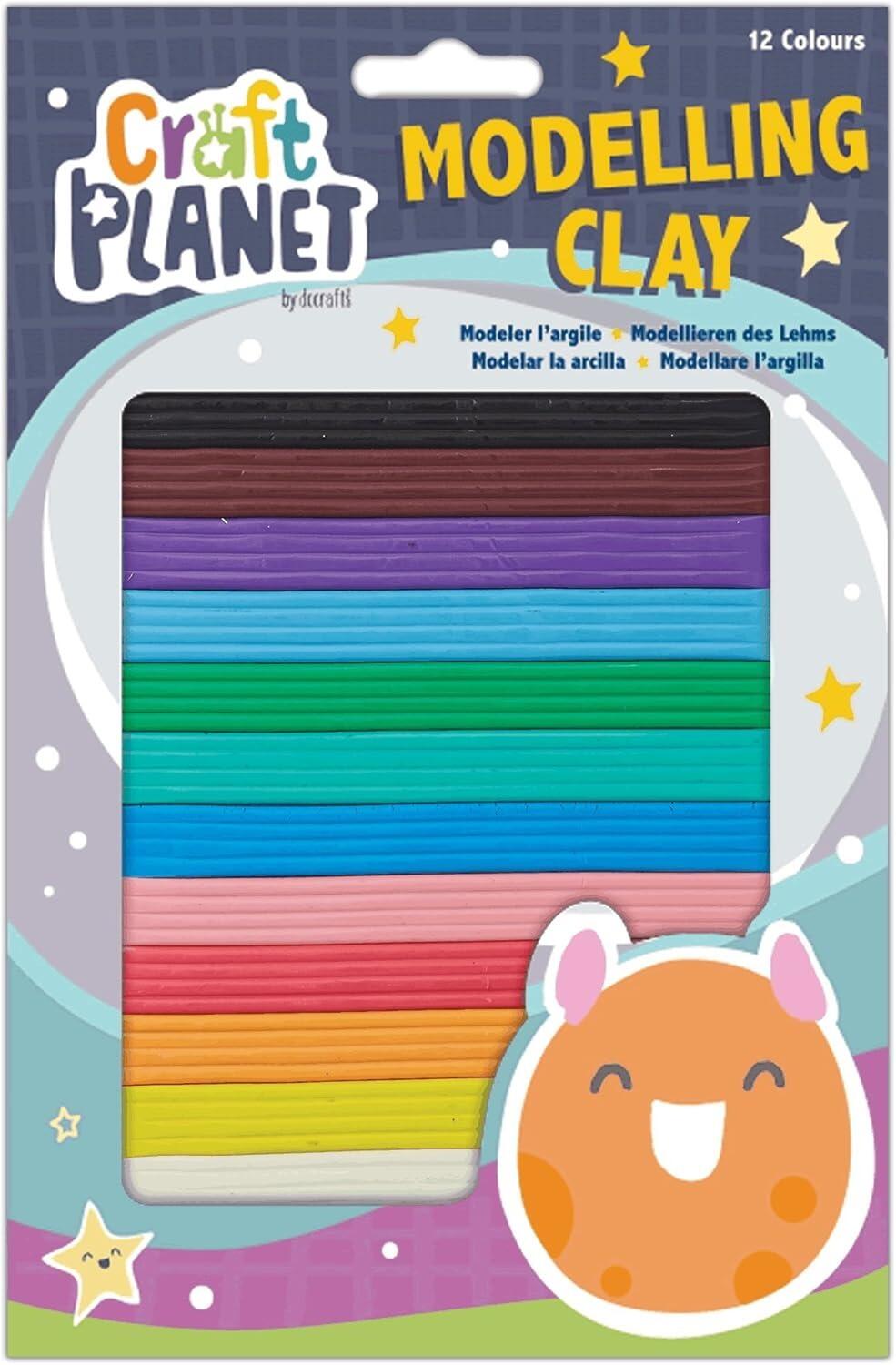 Modelling Clay Multicolour Strip Pack