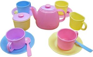 Pastel tea set