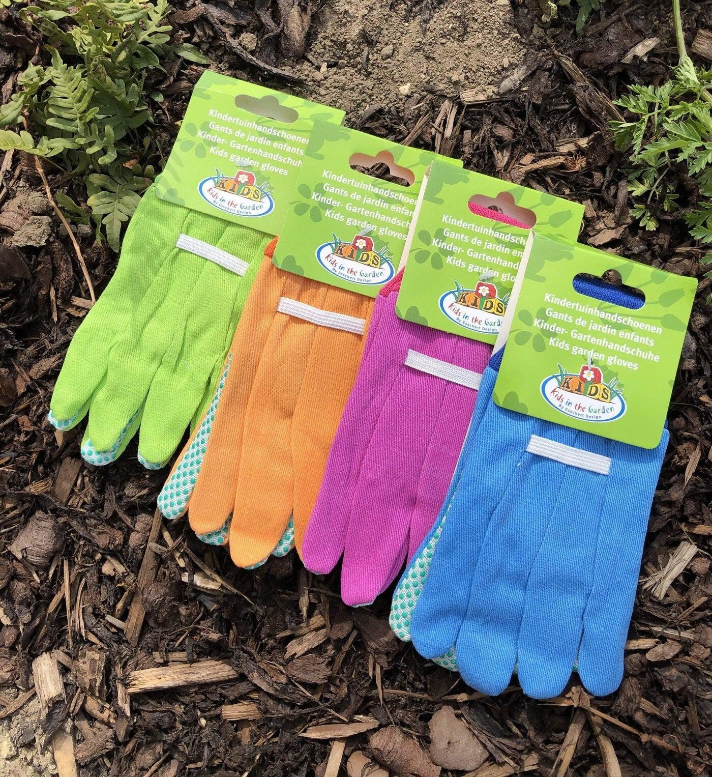 Childrens Colourful Gardening Gloves