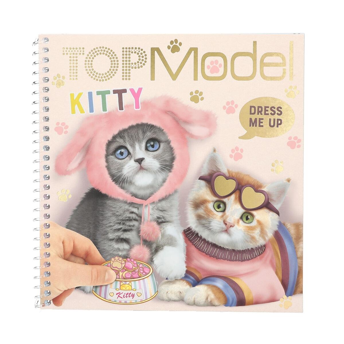 TopModel Dress Me Up Kitty Book