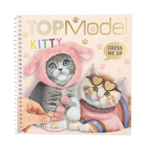 TopModel Dress Me Up Kitty Book