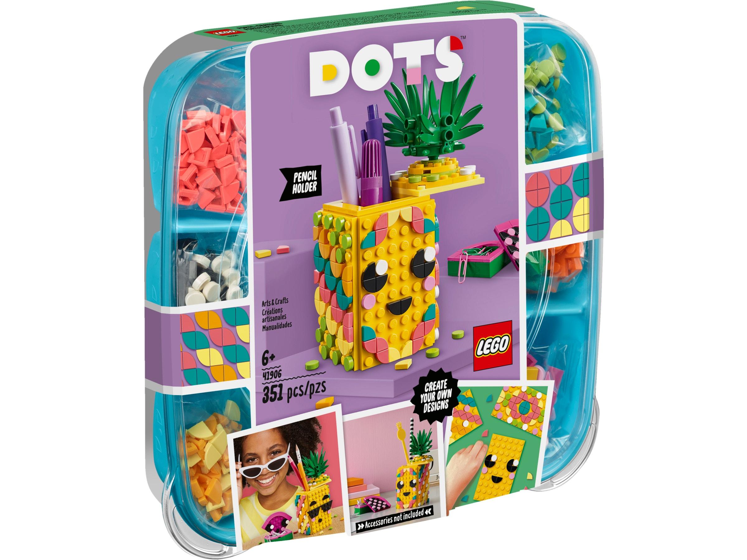 lego-dots-pineapple-pencil-holder