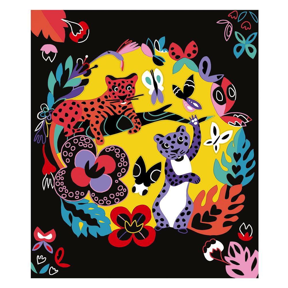 Janod Scratch Art Animals Of The World main image 0