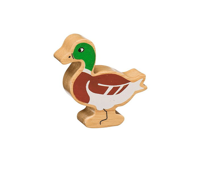 wooden duck