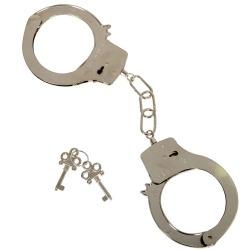 Metal toy handcuffs