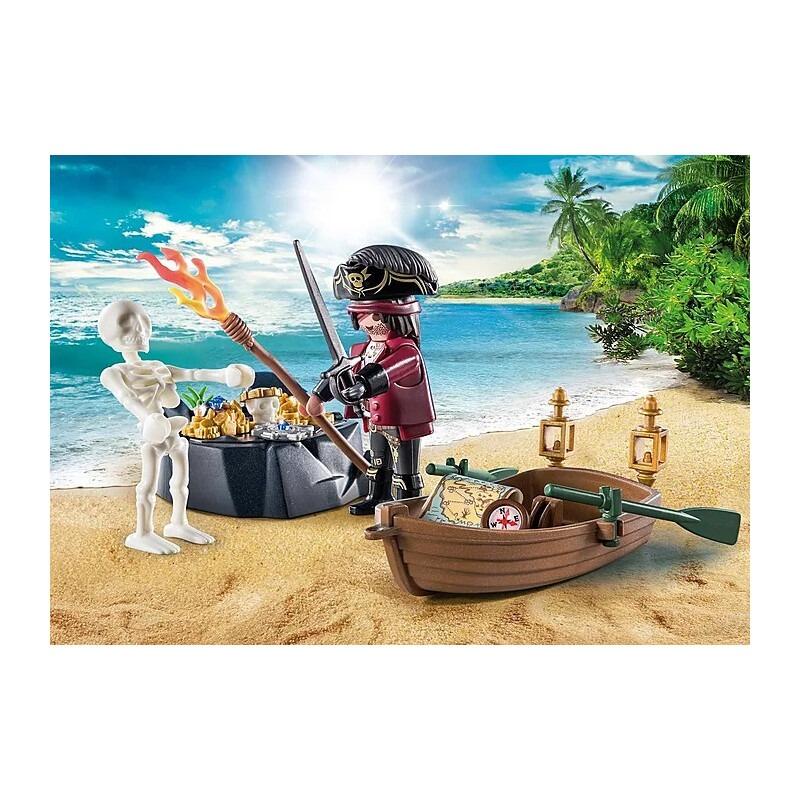Starter Pack Pirate with Rowing Boat