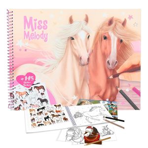 Horse Colouring Book with Stickers