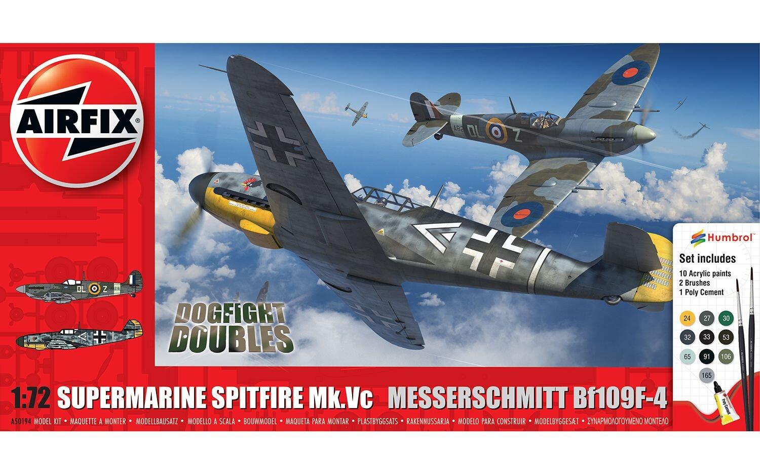 A50194 Supermarine Spitfire Mk.Vc vs Bf109F-4