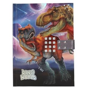 Dino world diary with code and sound
