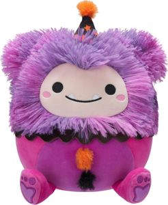 Woxie the Magenta Bigfoot in Clown Costume