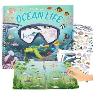 Create Your Ocean Life Sticker Book