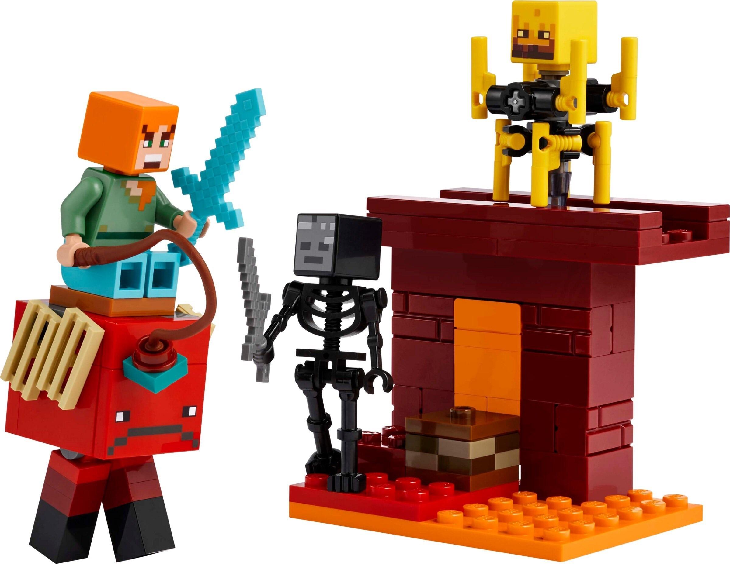 Minecraft - The Nether Lava Battle