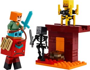 Minecraft - The Nether Lava Battle