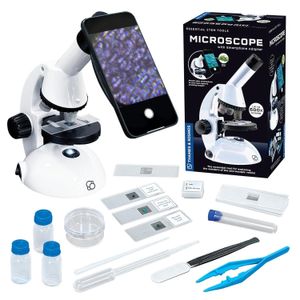 Microscope with Smartphone Adaptor 600x