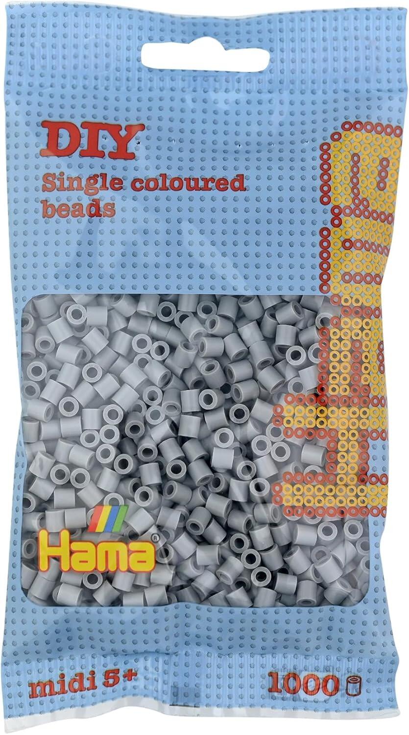 1000 Beads In Bag - Grey