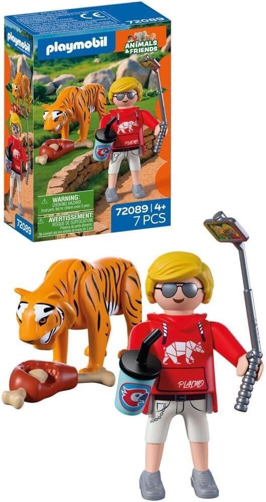 Tiger with Visitor
