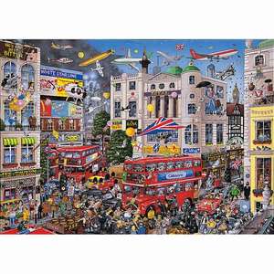 Gibsons Carnaby Street 500 Piece Jigsaw Puzzle par Steve Crisp G3124 