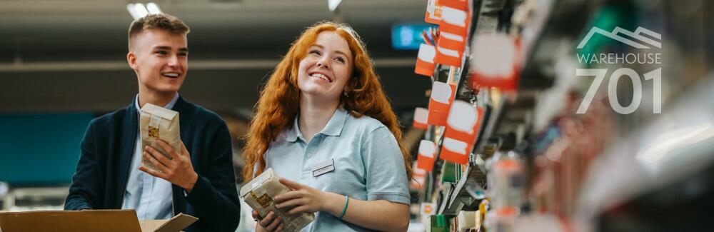 Young apprentices happy in their work