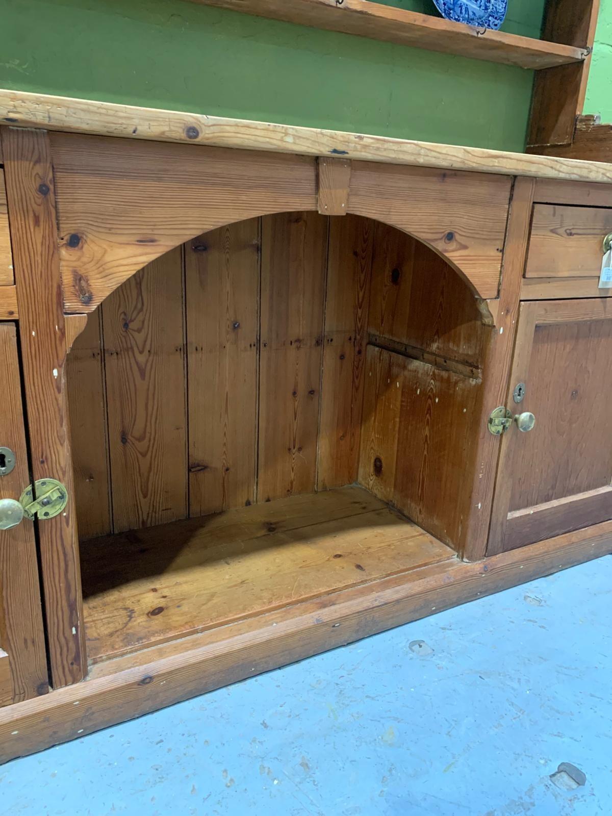 Antique pine dresser