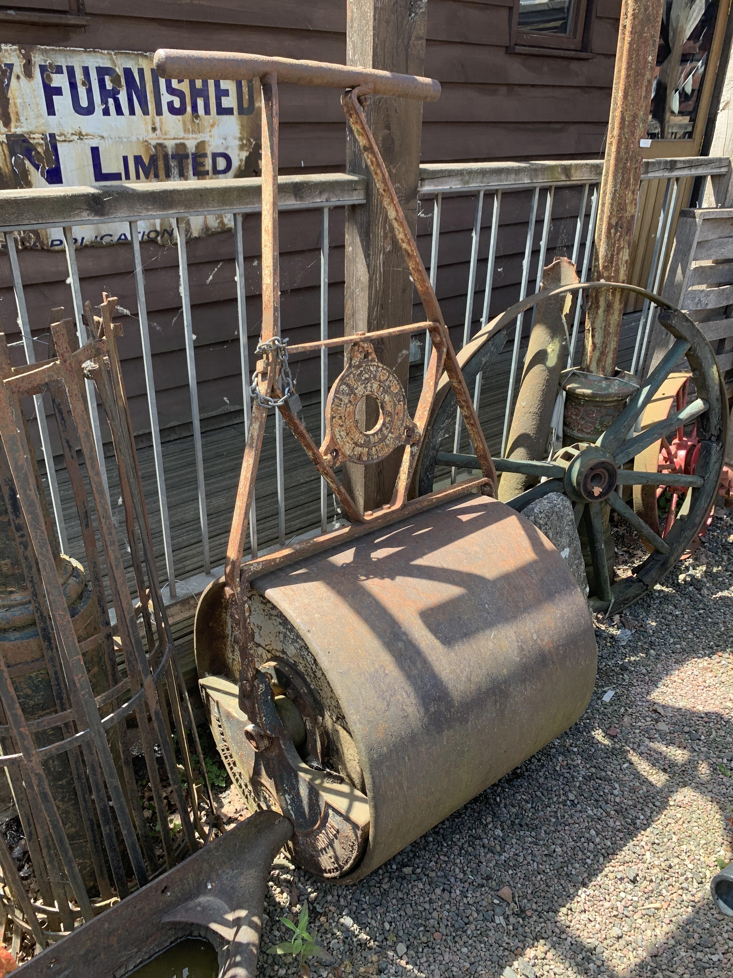 Vintage Roller from Almeley Cricket Ground