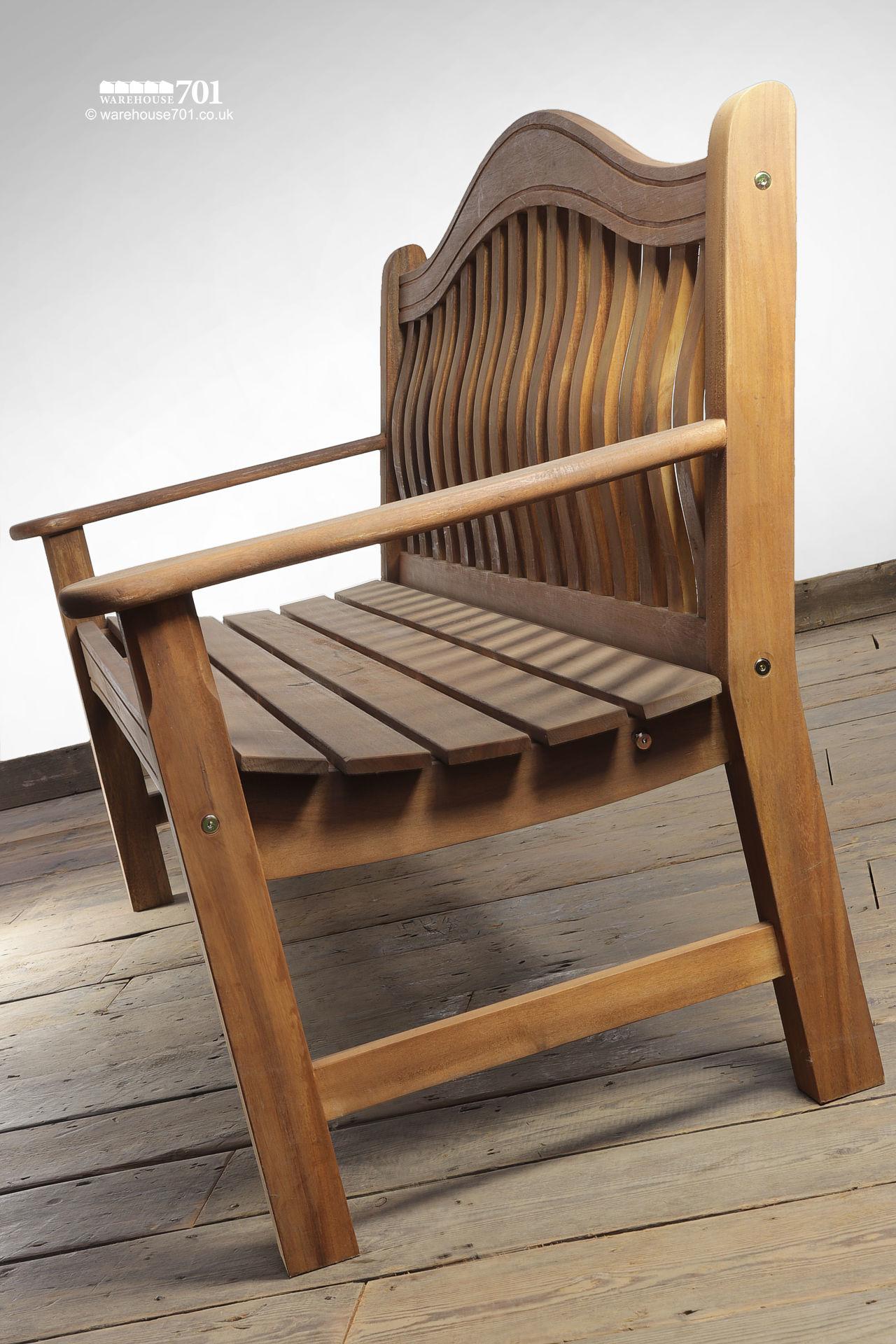 New Three Seater Norbury Wooden Garden Bench #1