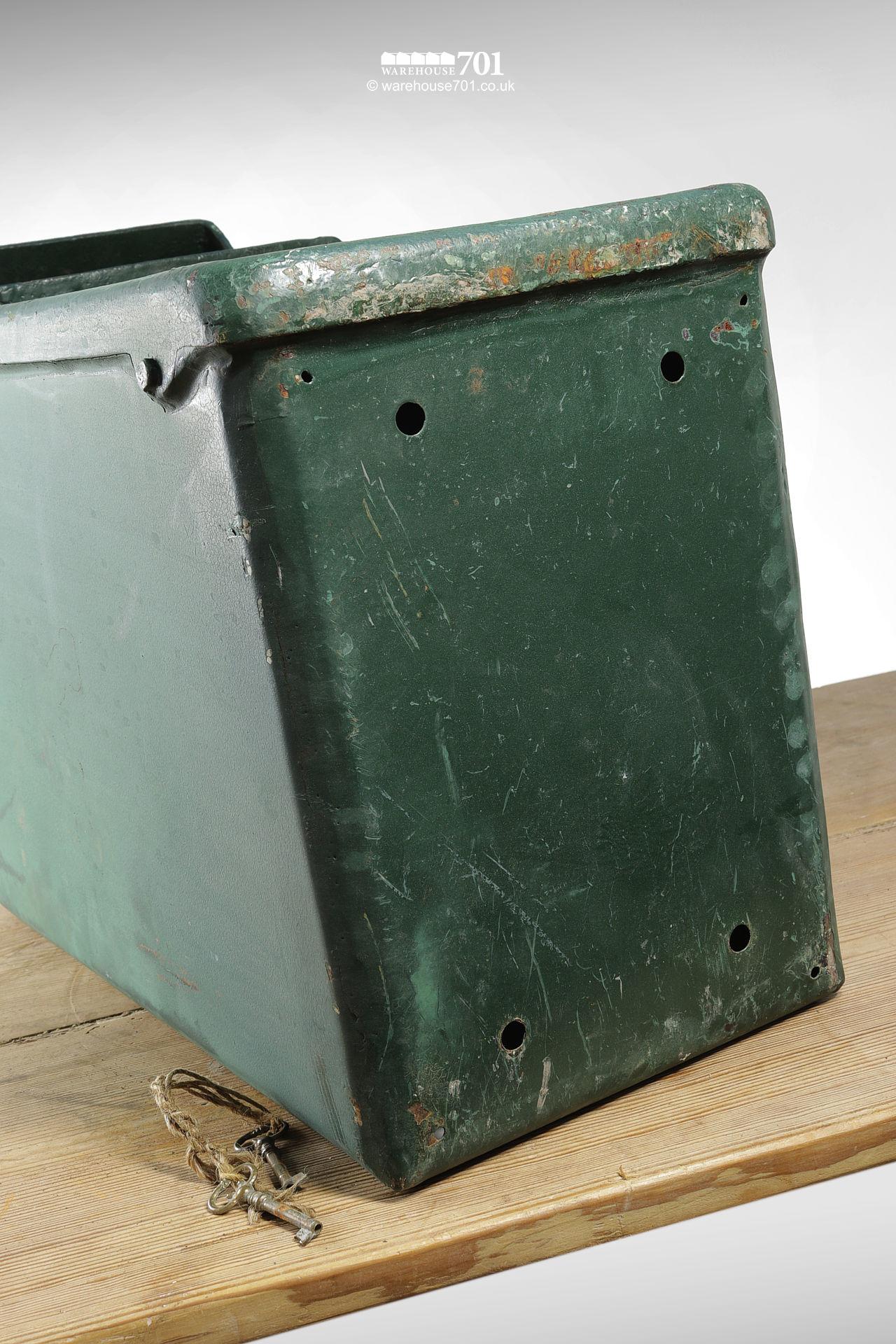 Vintage Style Green Cast Iron Irish Post Box #5