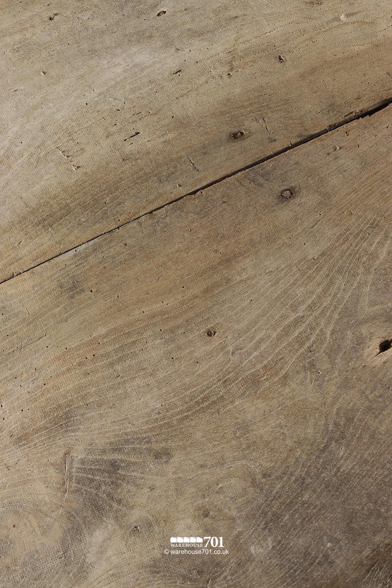 10m² Stunning All Original Salvaged 18th Century 15" Wide Board Elm Floor #2