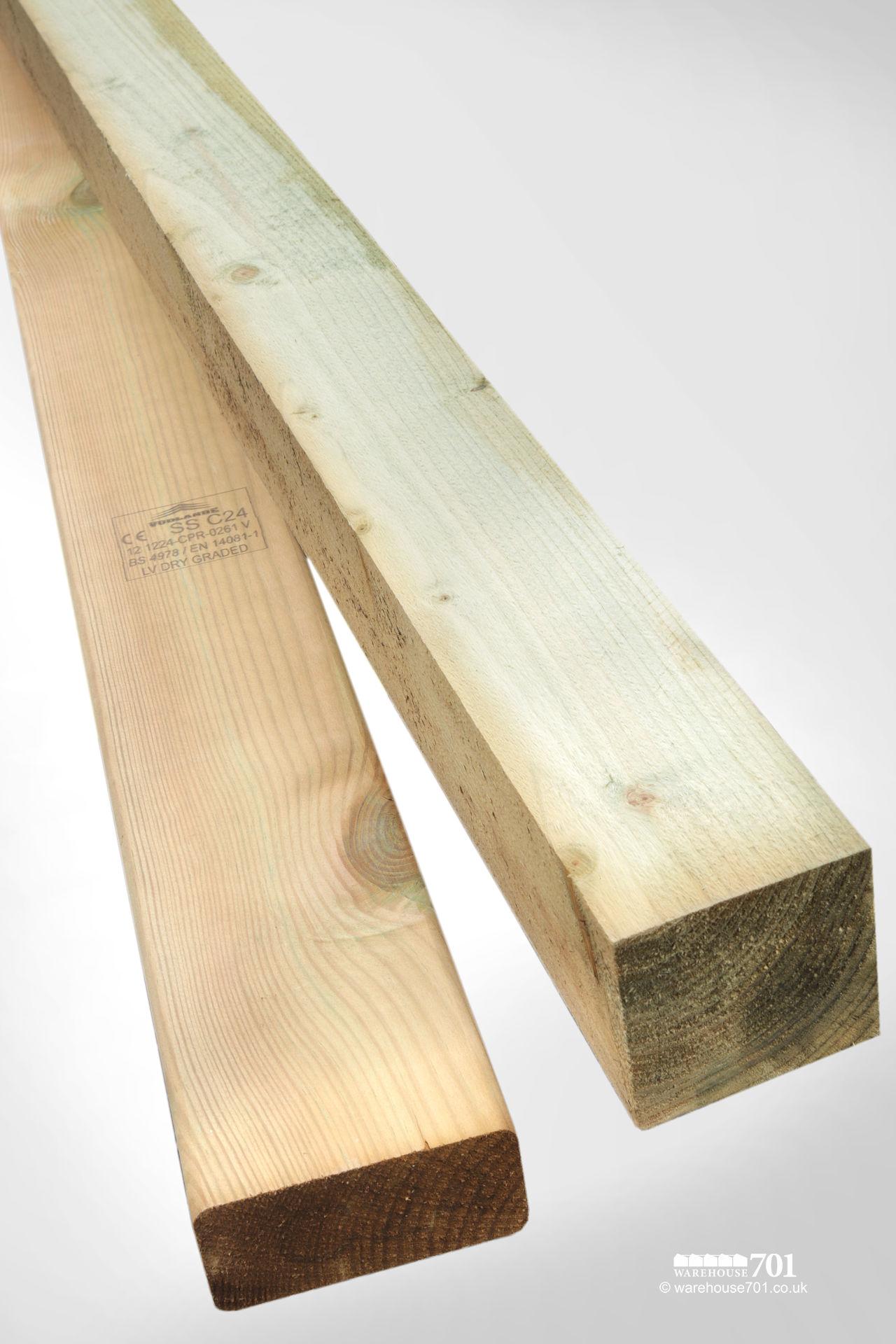 New Treated Softwood - Rough Sawn
