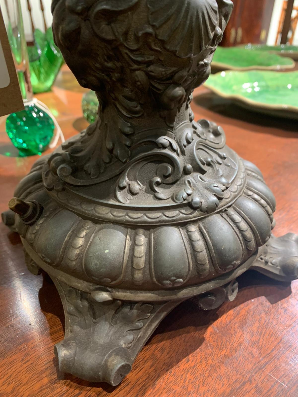 Oil lamp metal (CONVERTED TO ELECTRIC)  (UNTESTED)