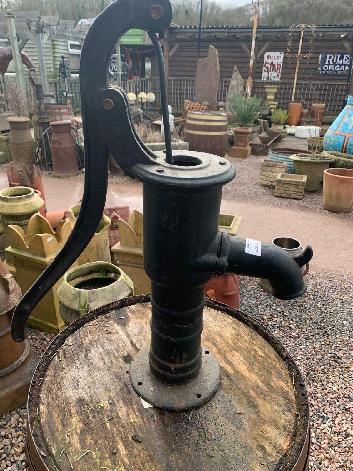 Vintage water pump