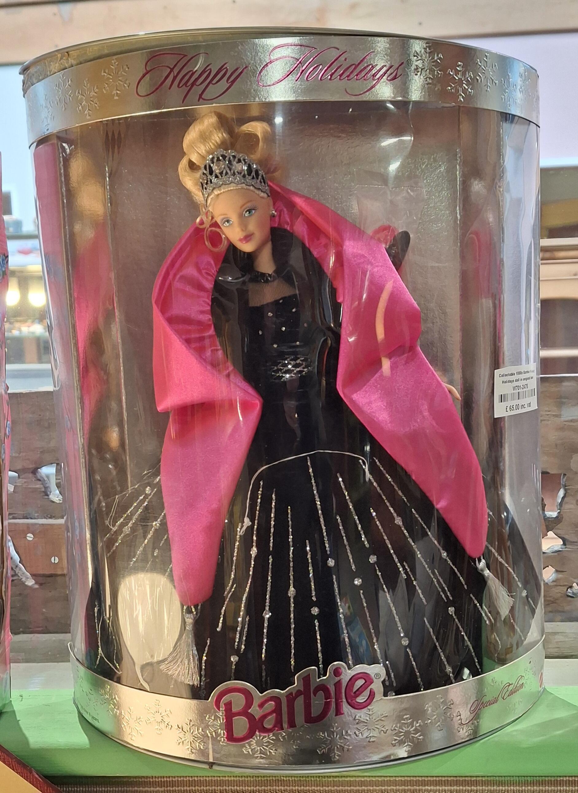 Barbie Happy Holidays in Original Display Box