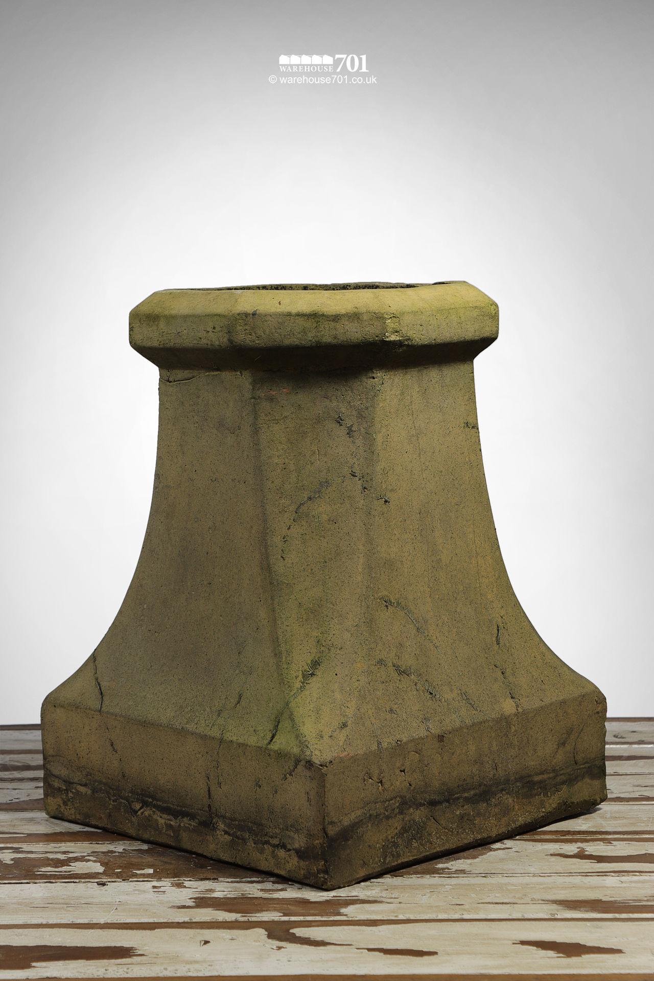 Old Buff Colour Halifax Style Chimney Pot