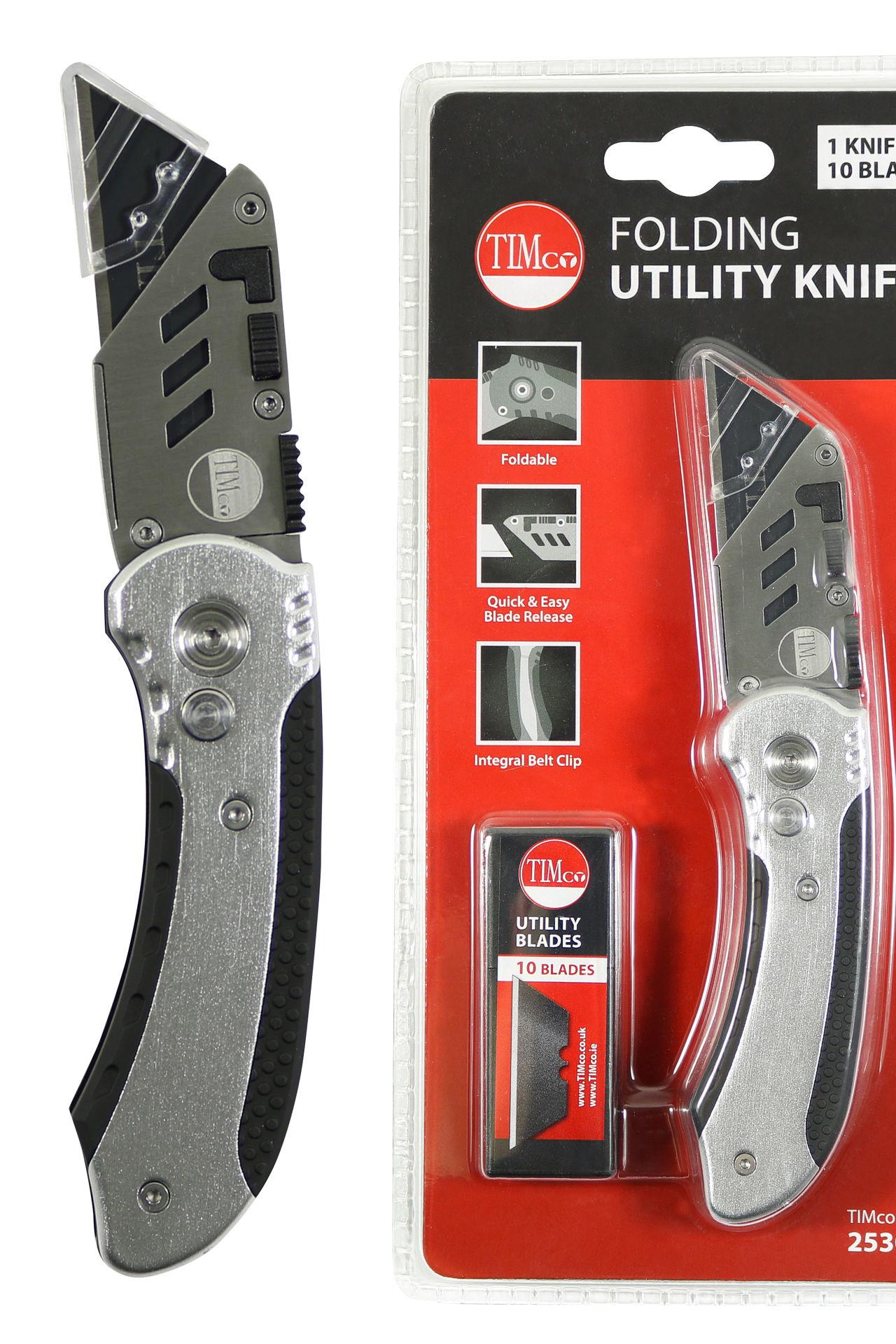 Folding Utility Knife & Blades