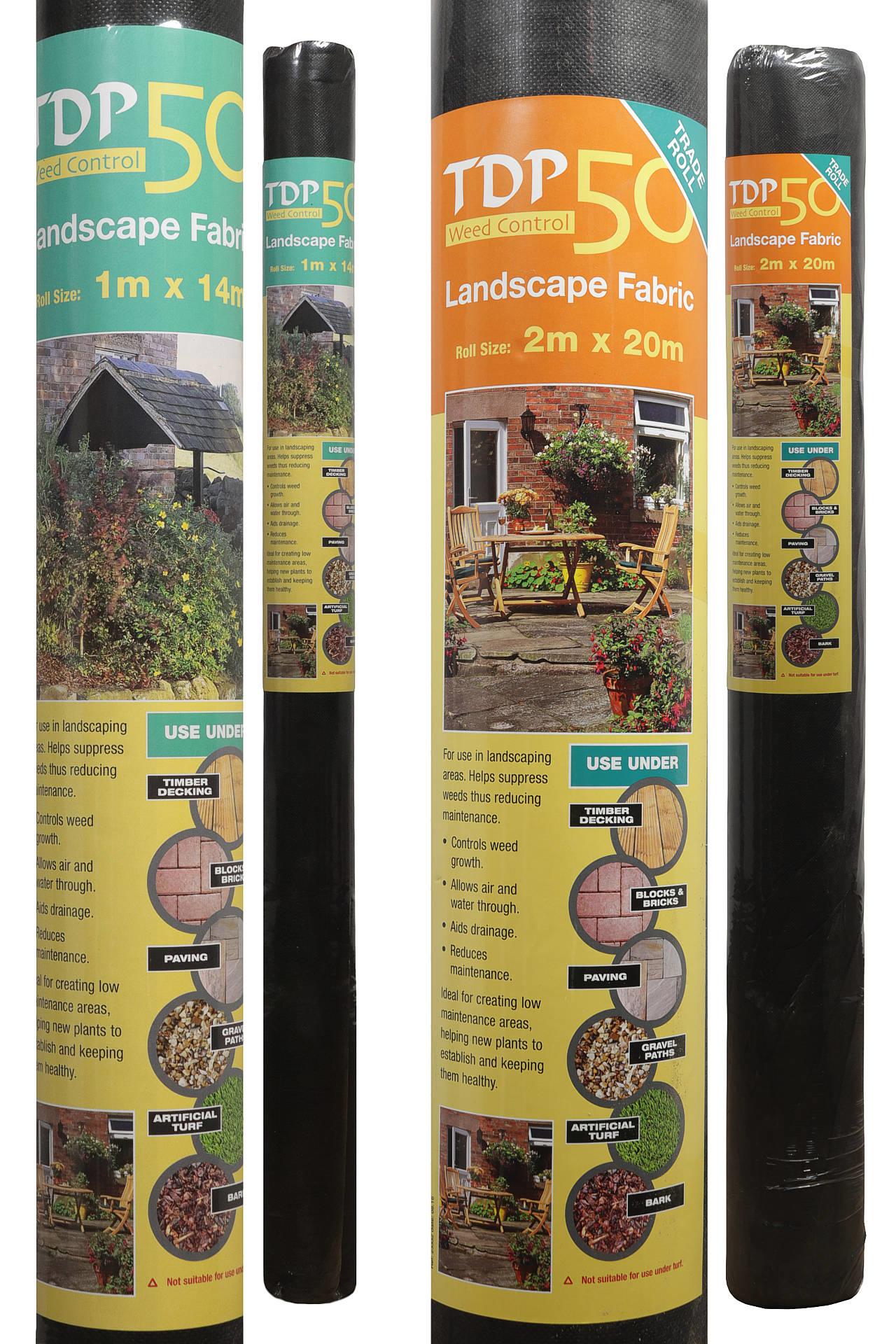 TDP50 Weed Control Landscaping Fabric