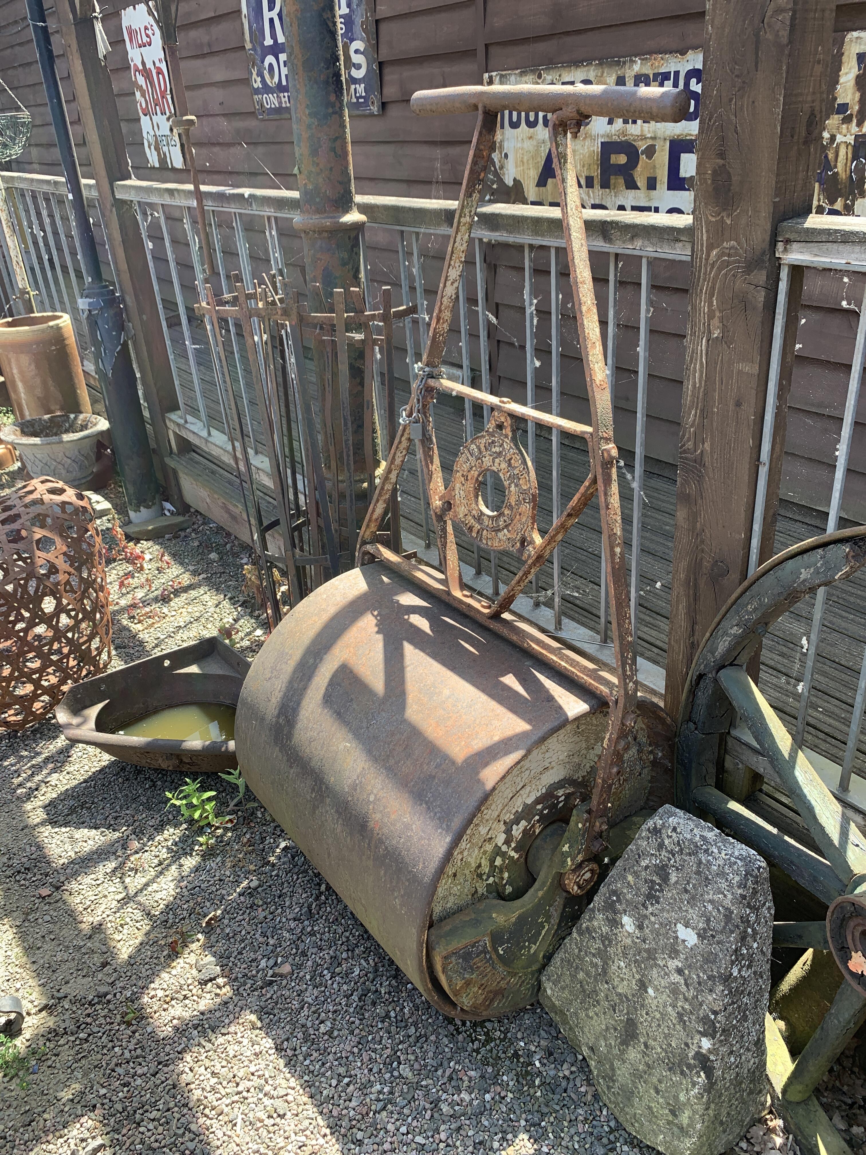 Vintage Roller from Almeley Cricket Ground