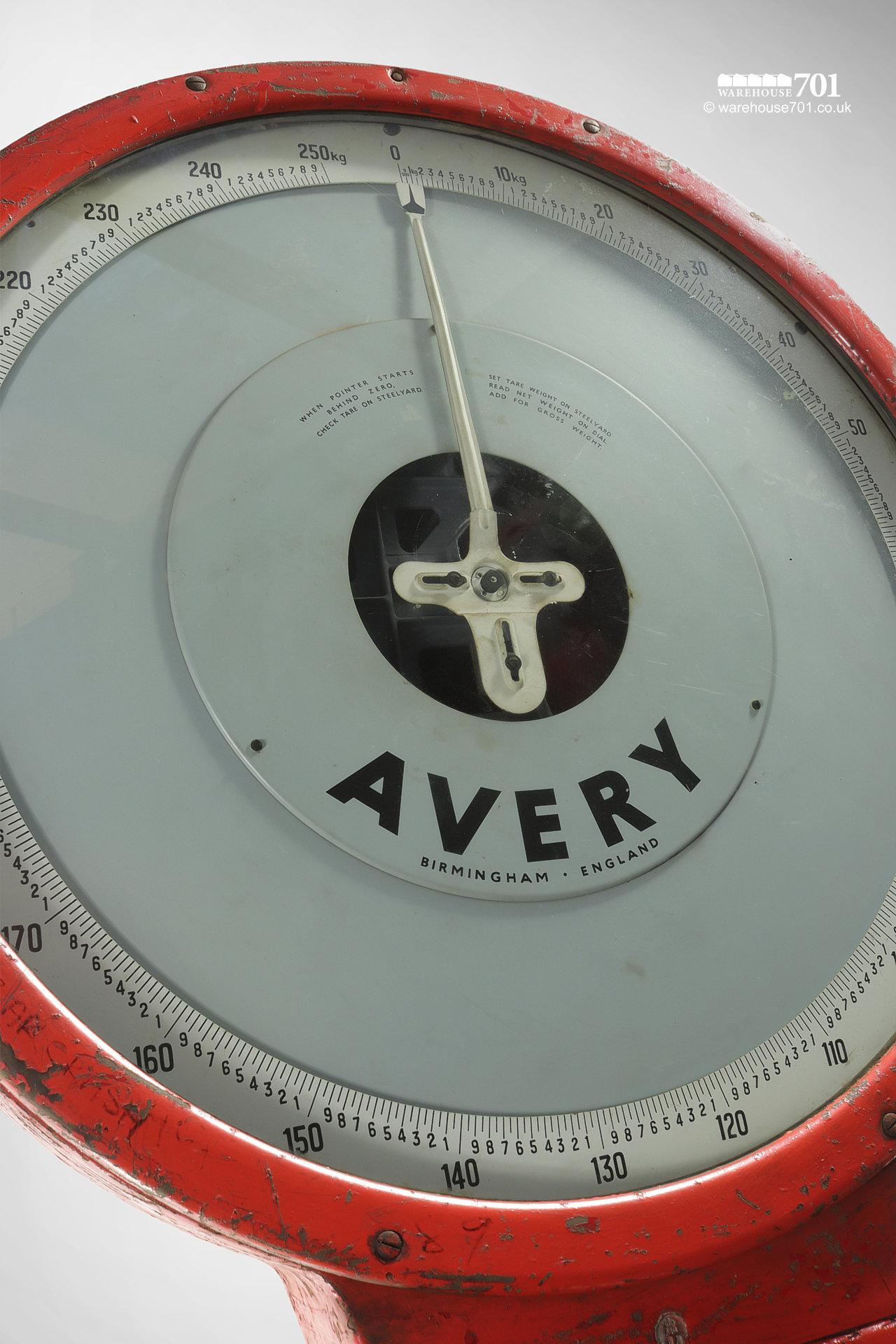 Salvaged Working Large Avery Scales from a Factory or Post Office #4