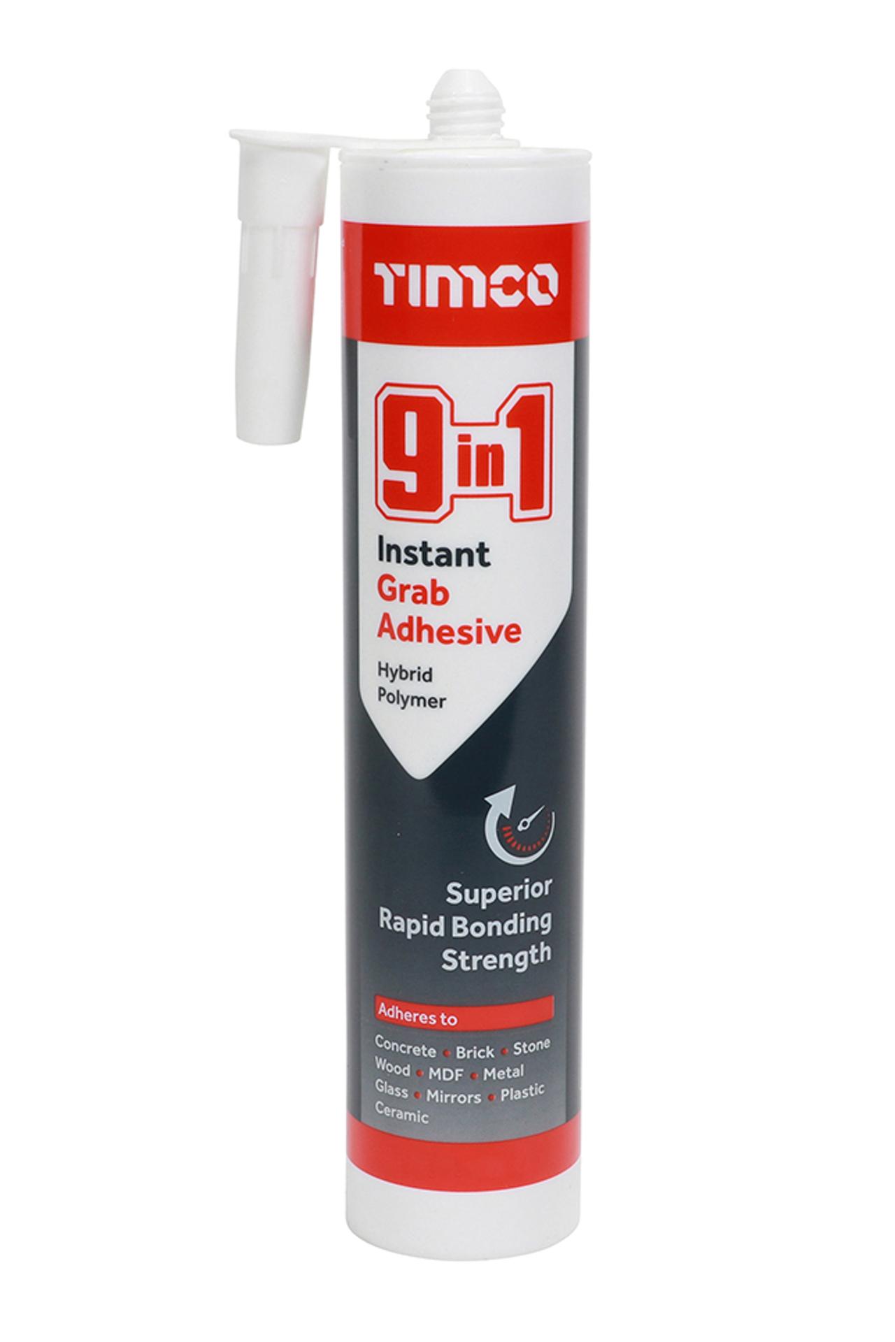 Multi-Fix 9 in 1 Instant Grab Adhesive - Clear 290ml