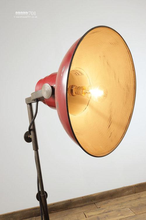 NEW Red Adjustable Tripod Filming Light #6